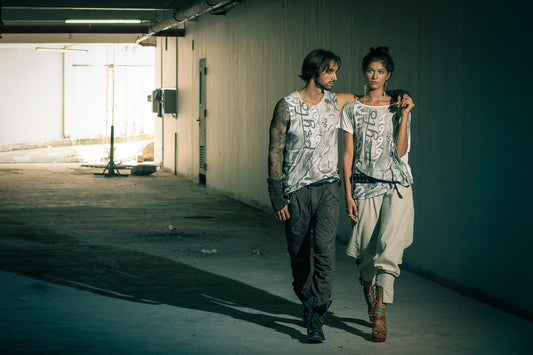 Baggy Trousers, Edgy Top style edit Psylo Fashion blog ethical alternative streetwear