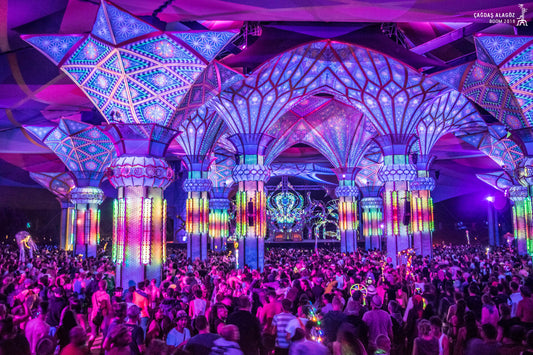 Dancefloor at Boom Festival, part of Psylo's Summer Festivals 2022