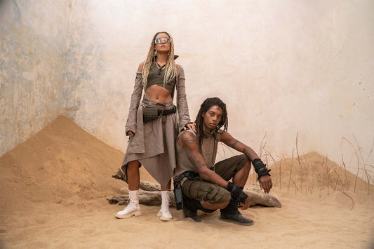Desert Dreams Beyond the Norm: Alternative Couture & Sandy Chic