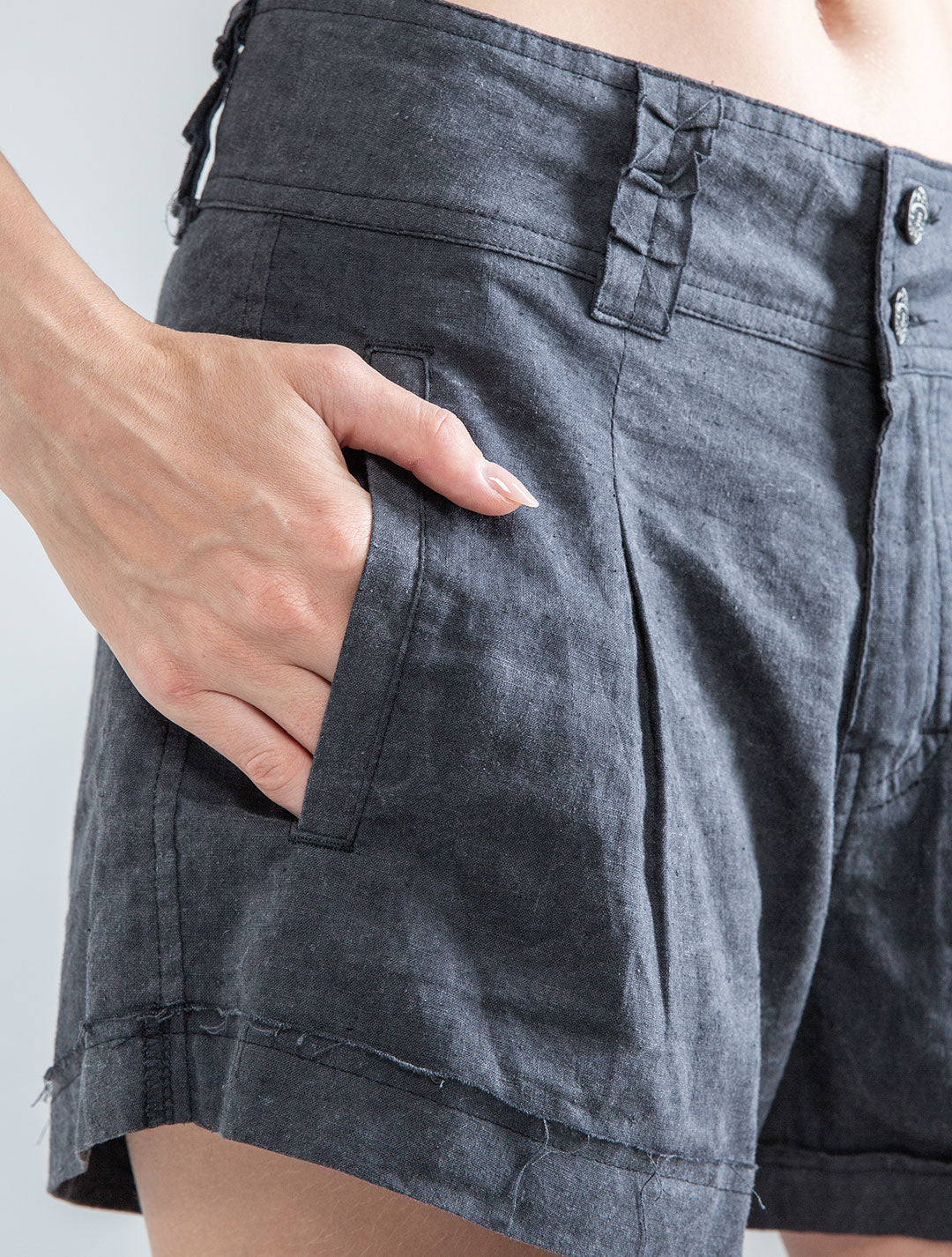 Aoki Tailored Shorts - Psylo Fashion