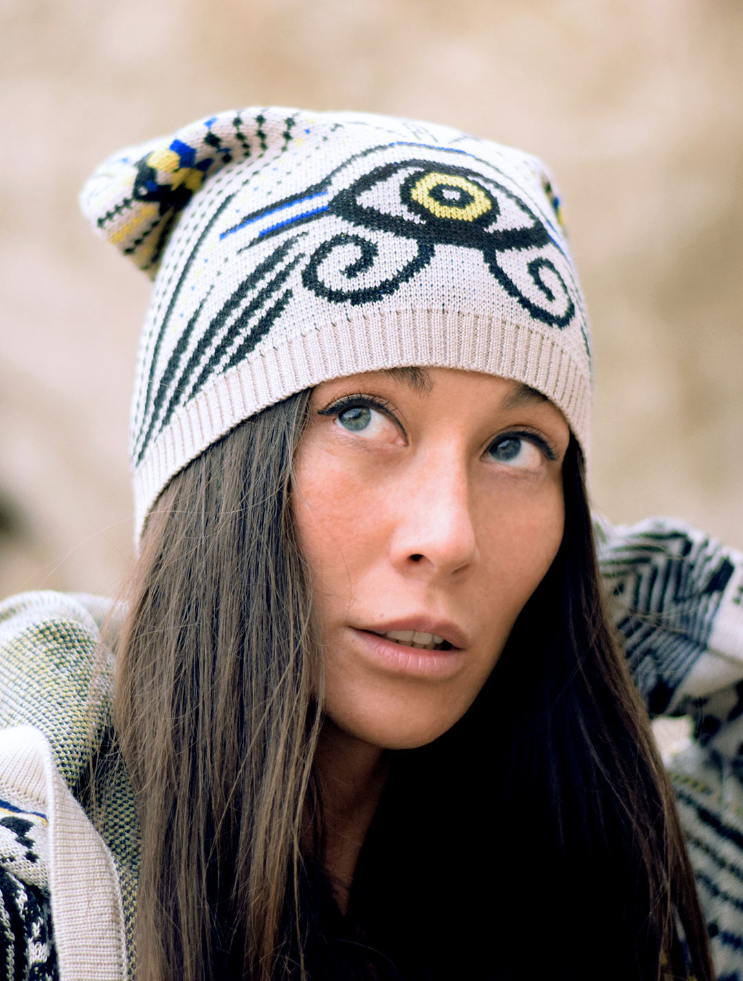 Alchemistry Unisex Beanie Hat by EGOSYSTEMA - Main Image