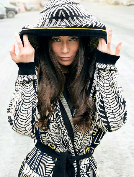 Alchemistry Unisex Knit Cardigan by EGOSYSTEMA - Psylo Fashion