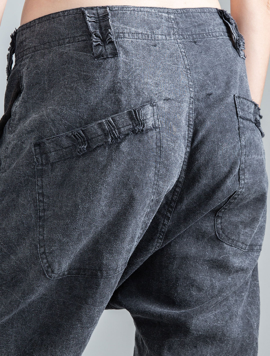 Aoki ¾ Harem Pants - Psylo Fashion