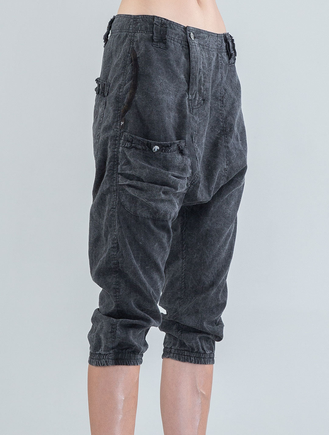 Aoki ¾ Harem Pants - Psylo Fashion