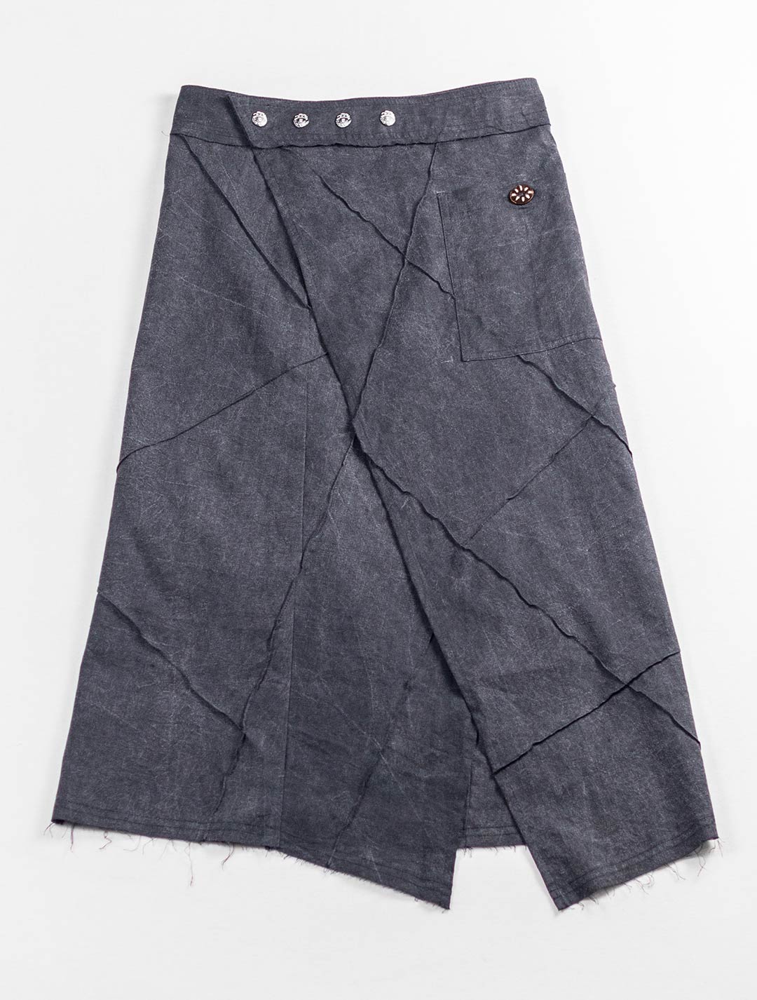 Aoki Midi Wrap Skirt - Psylo Fashion