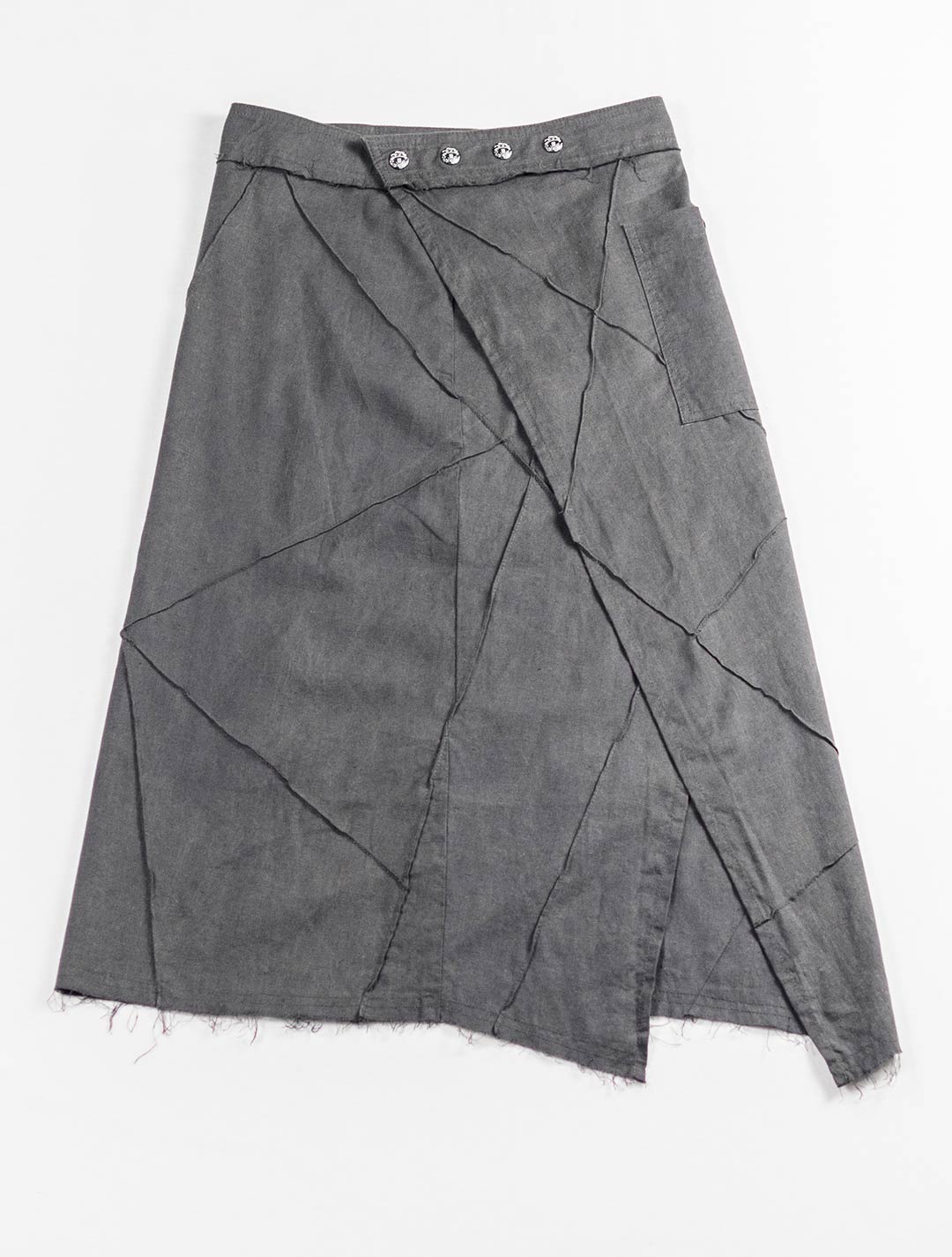 Aoki Midi Wrap Skirt - Psylo Fashion