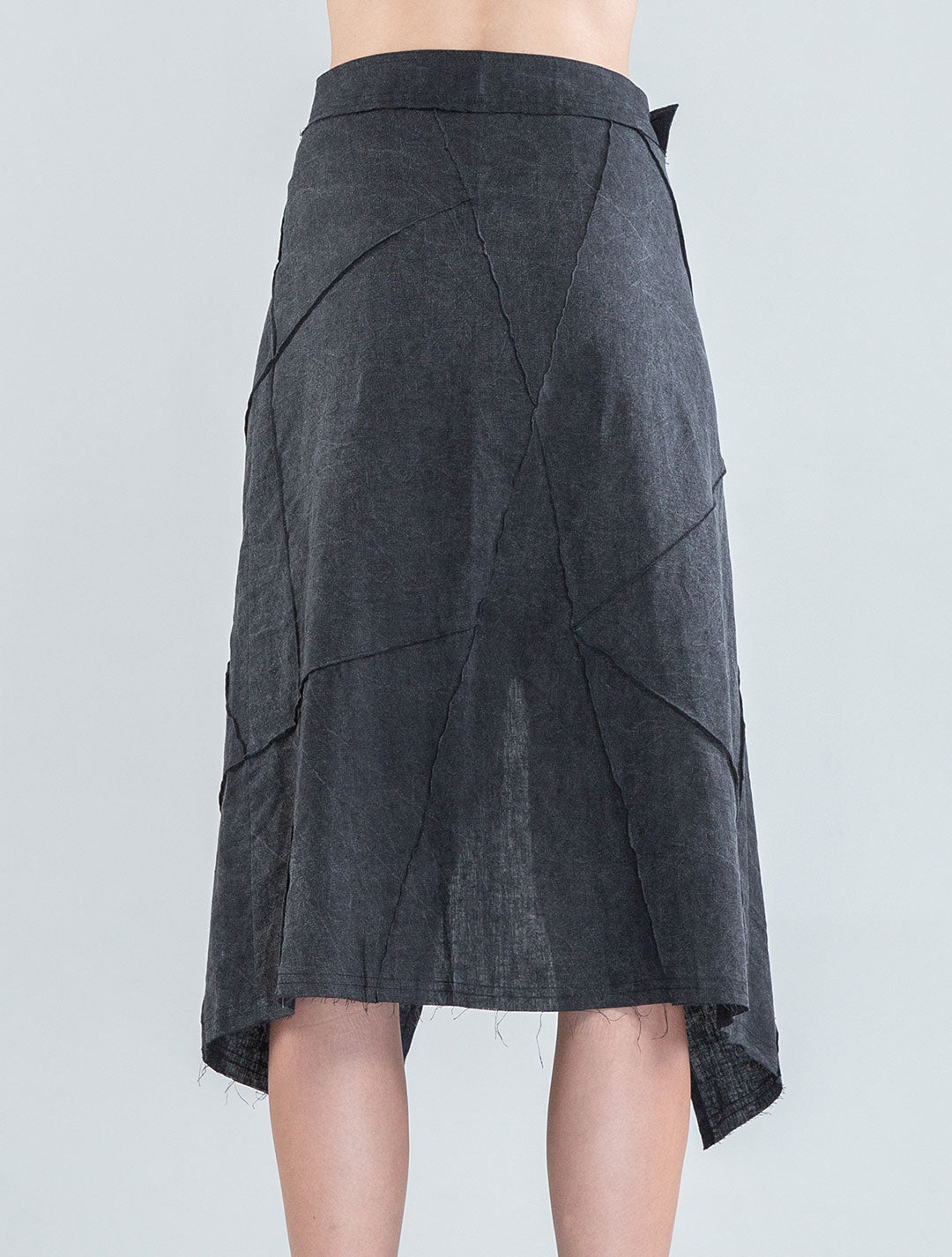Aoki Midi Wrap Skirt - Psylo Fashion