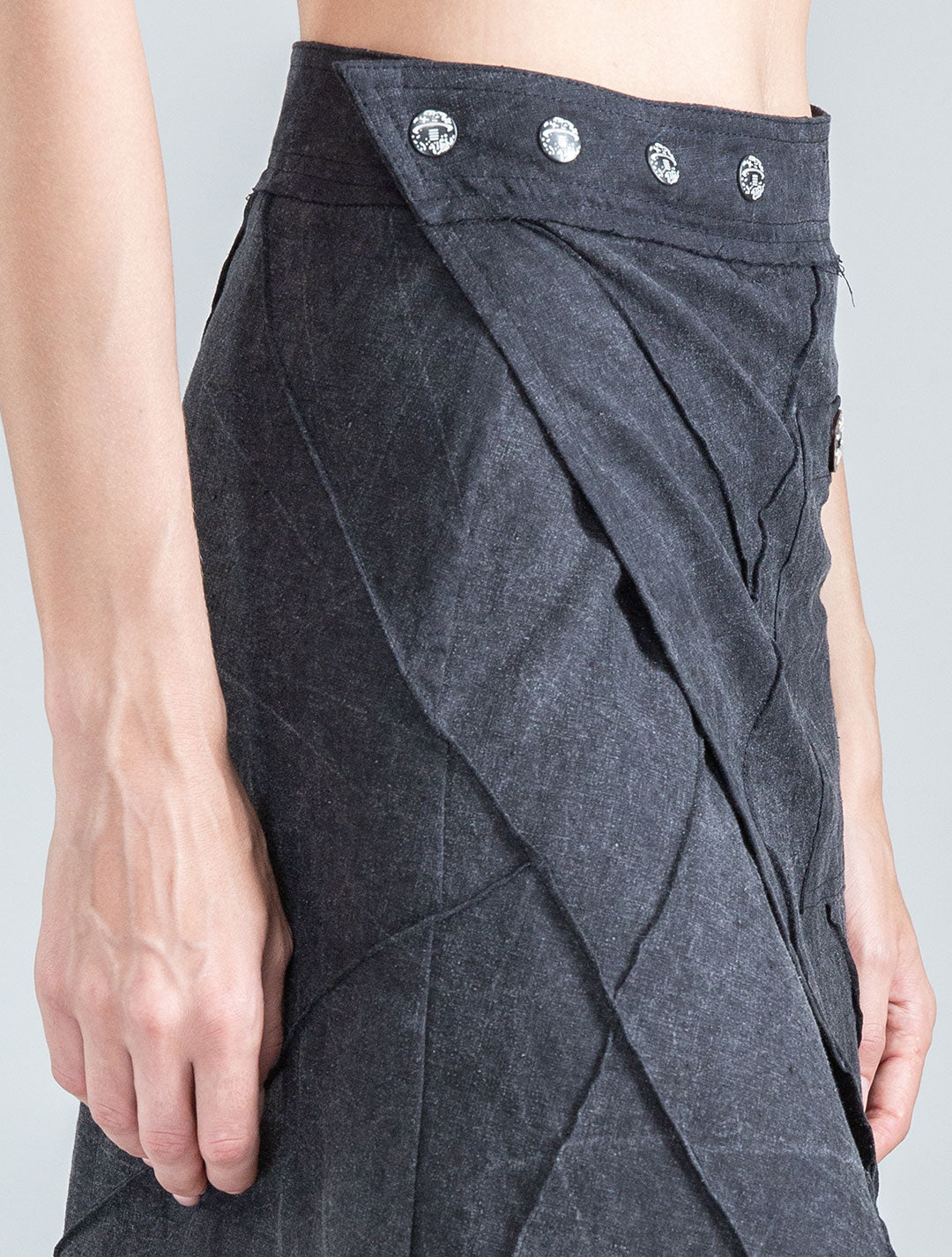 Aoki Midi Wrap Skirt - Psylo Fashion