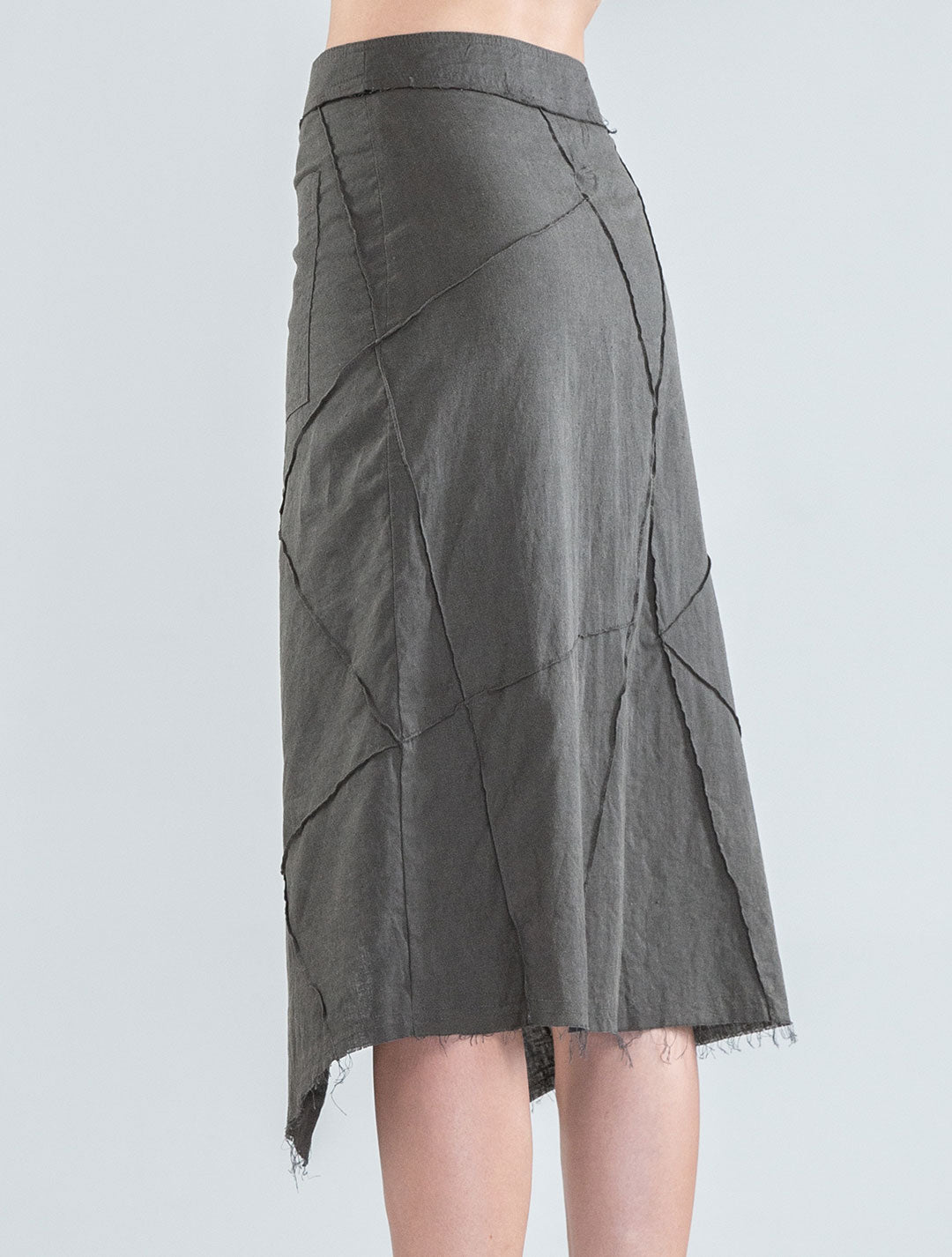 Aoki Midi Wrap Skirt - Psylo Fashion