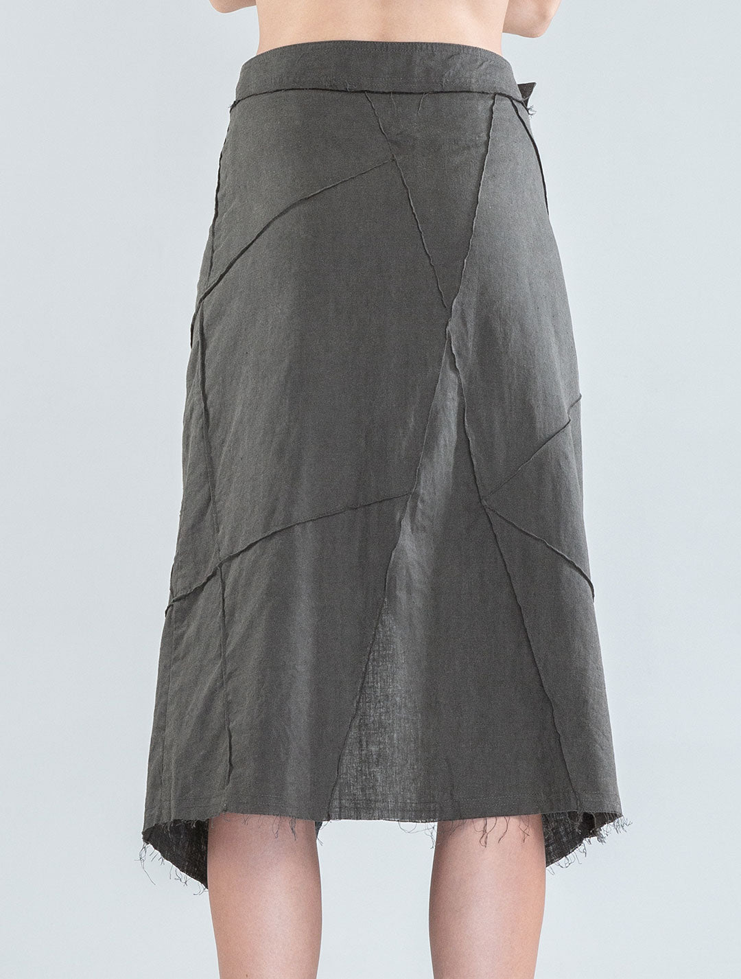 Aoki Midi Wrap Skirt - Psylo Fashion
