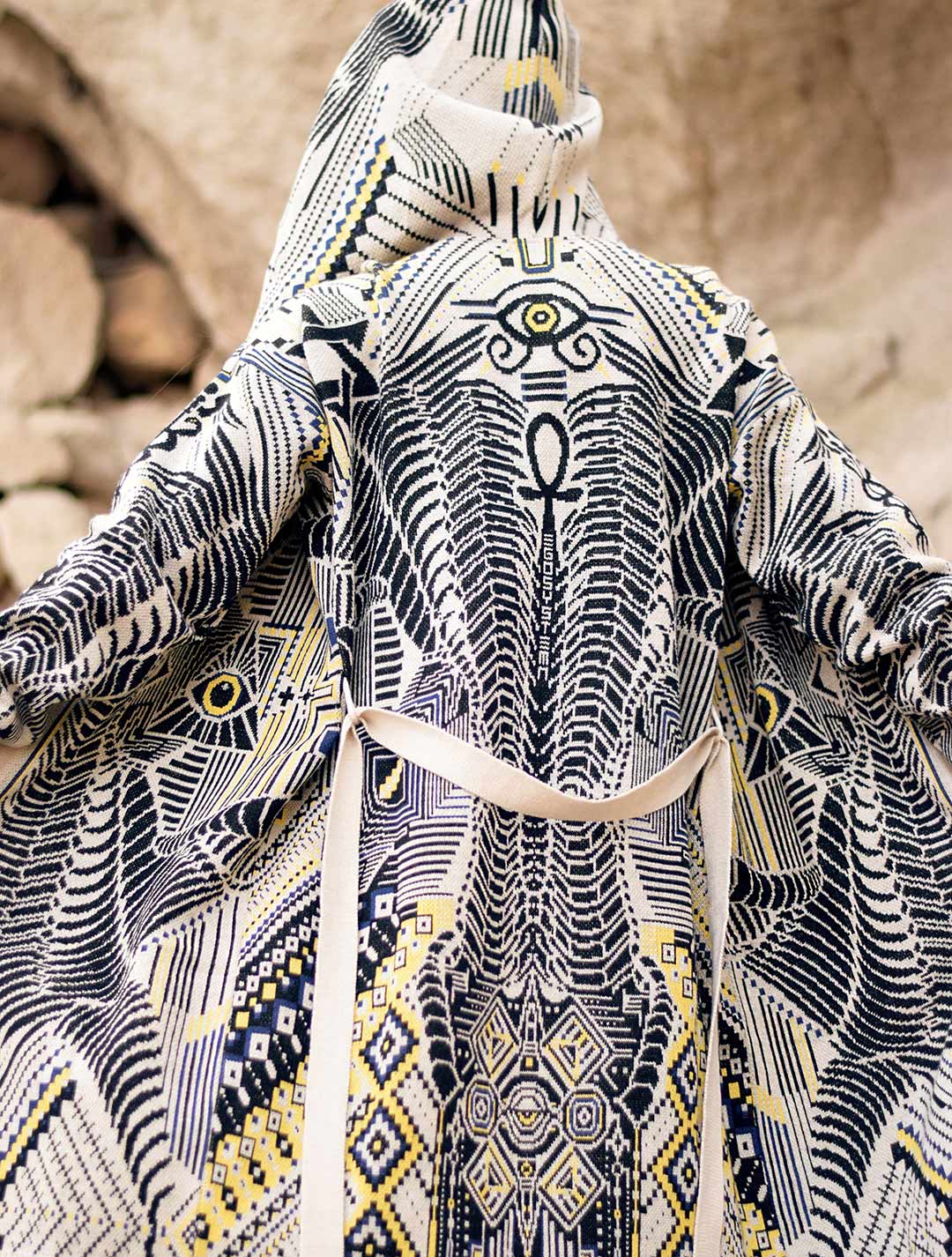 Alchemistry Unisex Knit Cardigan by EGOSYSTEMA - Psylo Fashion