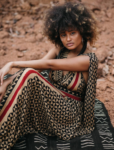 'Connection' Boho Long & Flowy Dress by Alekai