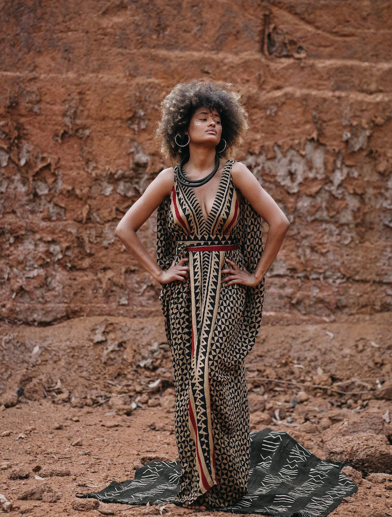 'Connection' Boho Long & Flowy Dress by Alekai