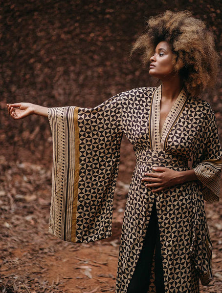 Kimono Ra Dress by Alekai Golden Tear