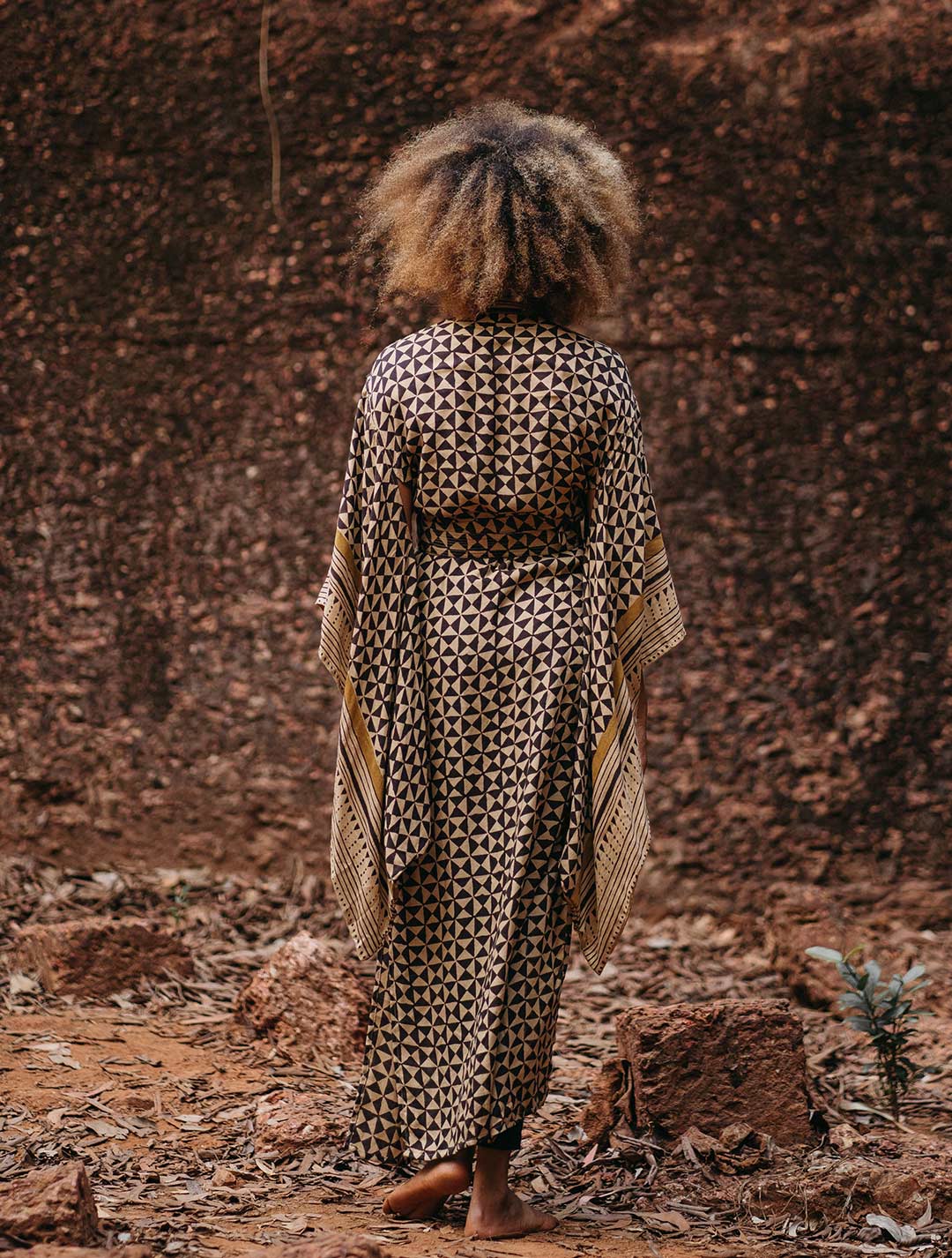 Kimono Ra Dress by Alekai Golden Tear