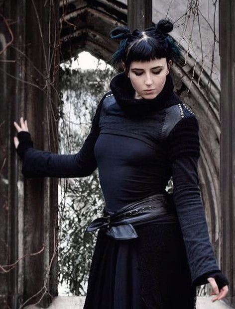 Armadillo Vmix Crop Sweater - Psylo Fashion