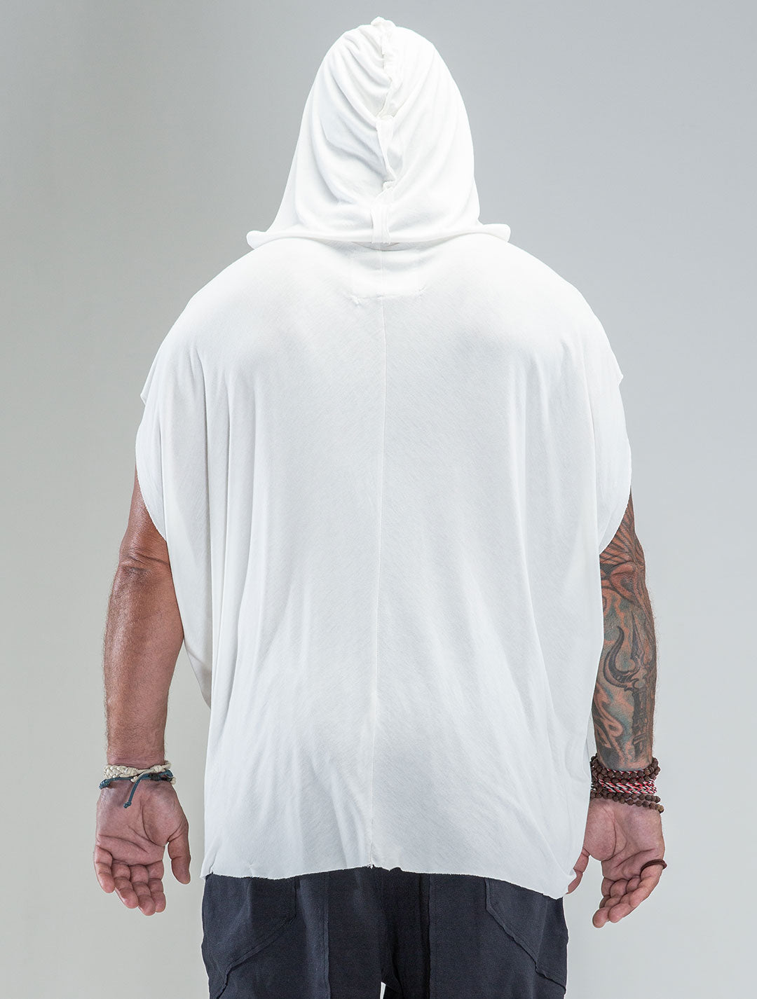 'Dragonfly' 100% Bamboo Sleeveless Hoodie - Psylo Fashion