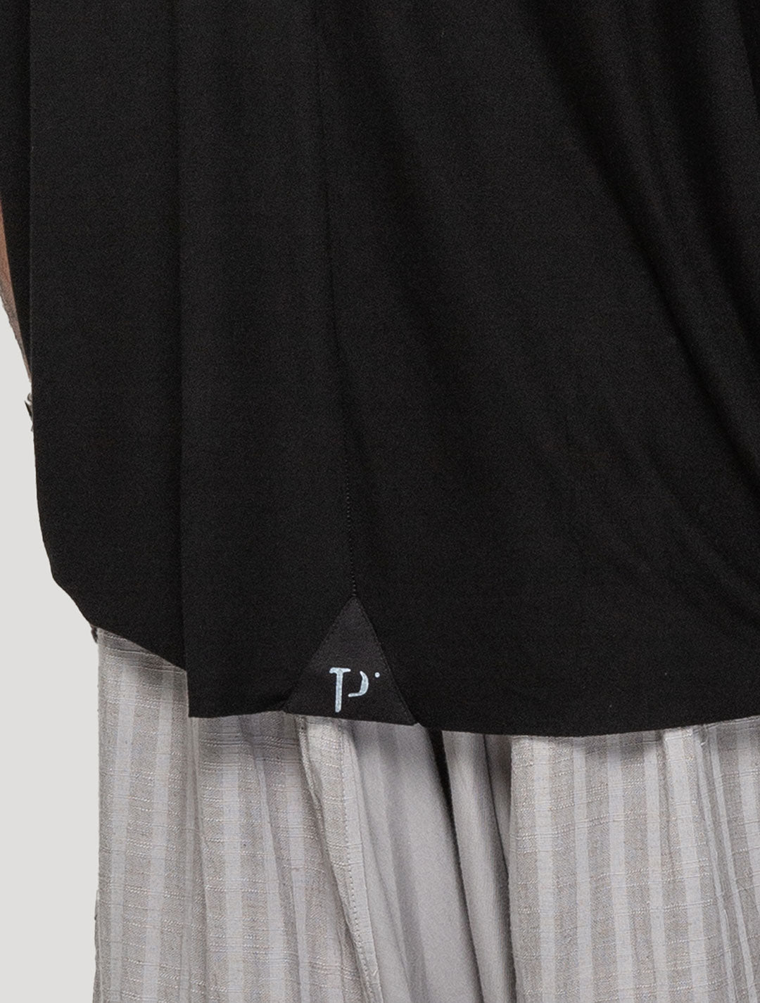 Black 'Dragonfly' Sleeveless Baggy Tee - Psylo Fashion
