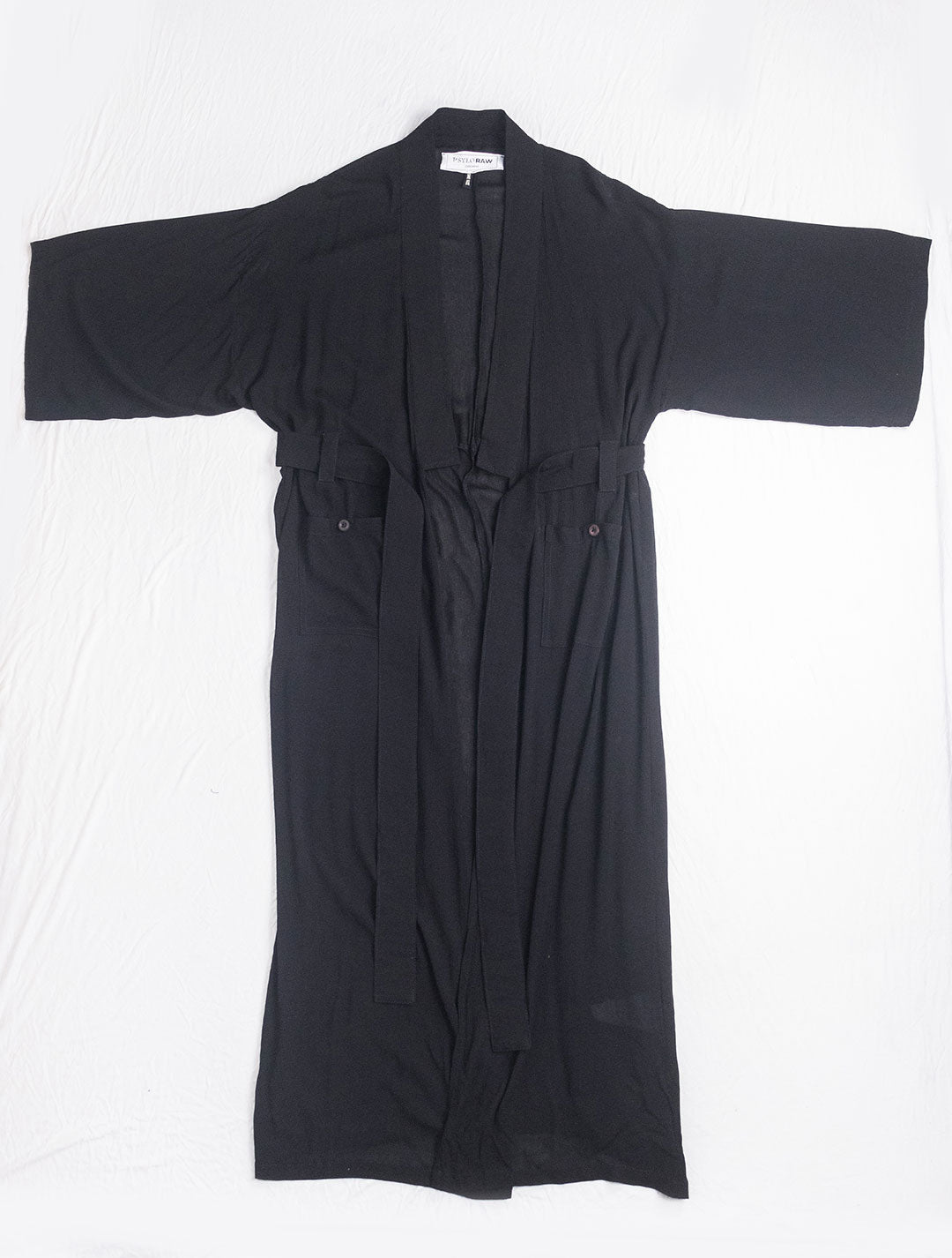 Ethnic Rmx Long Kimono - Psylo Fashion
