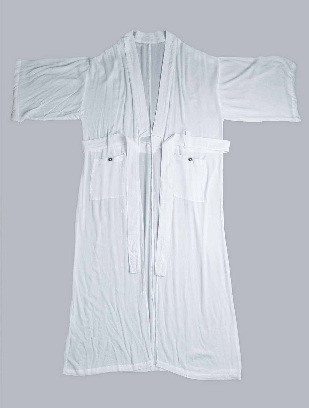 Ethnic Rmx Long Kimono - Psylo Fashion