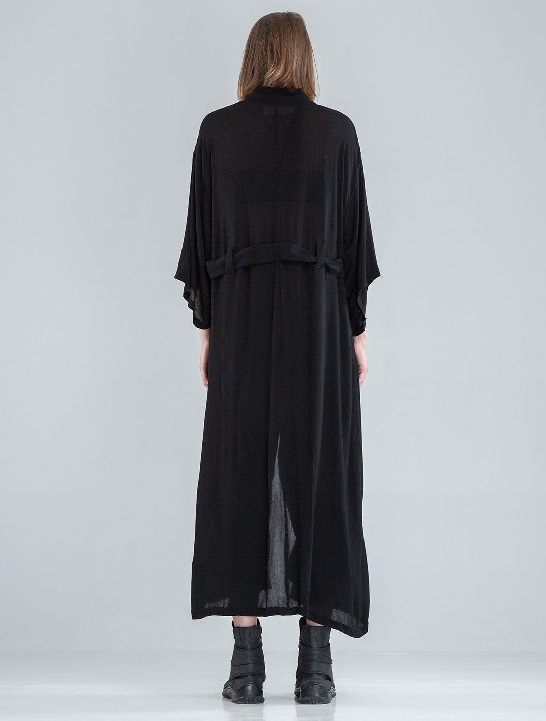 Ethnic Rmx Long Kimono - Psylo Fashion
