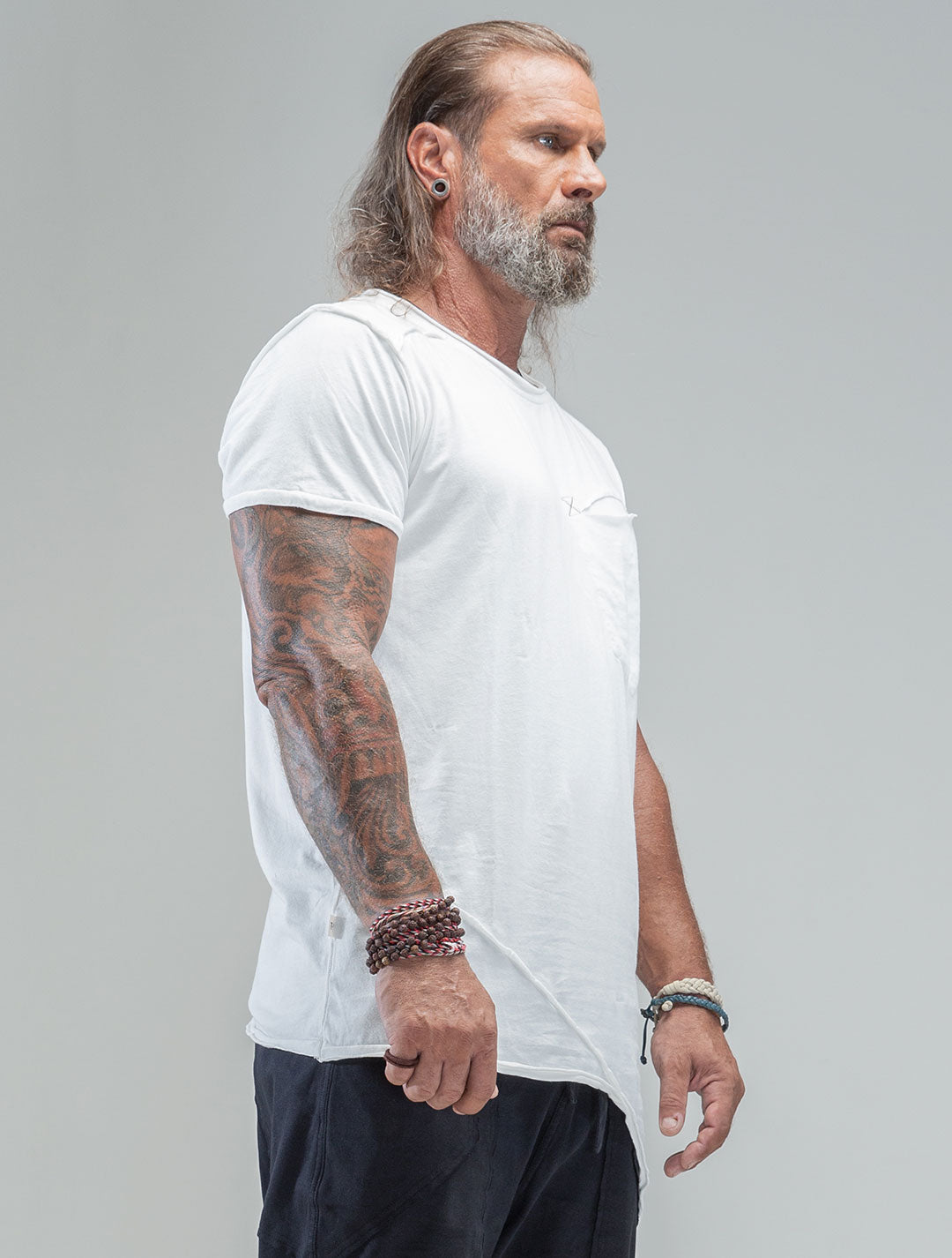 Falcon Asymmetric Tee - Psylo Fashion