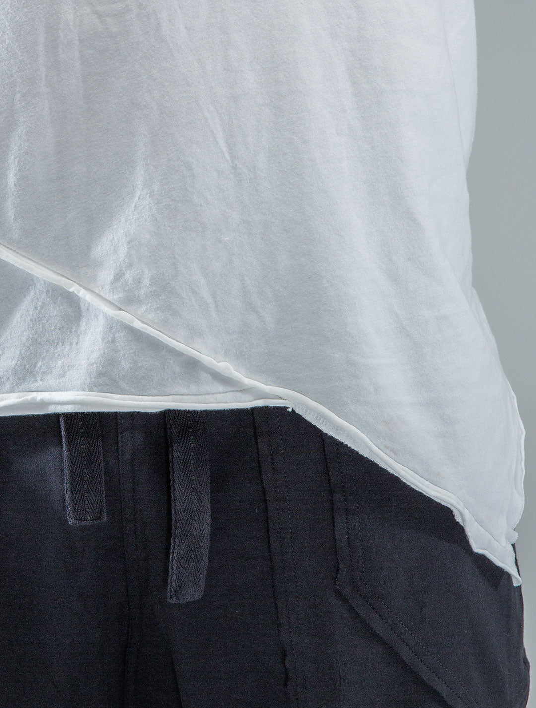 Falcon Asymmetric Sleeveless Tee - Psylo Fashion