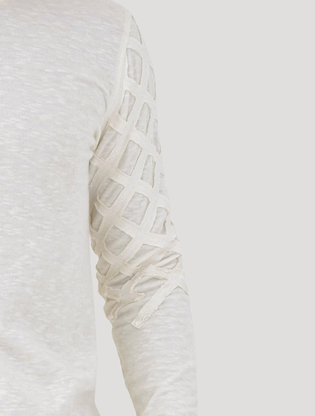 'Gauda' off white Sweater - Psylo Fashion