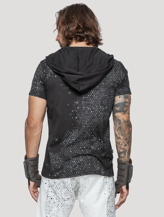 'Holo' 100% Bamboo Hoodie Tee by Psylo Fashion