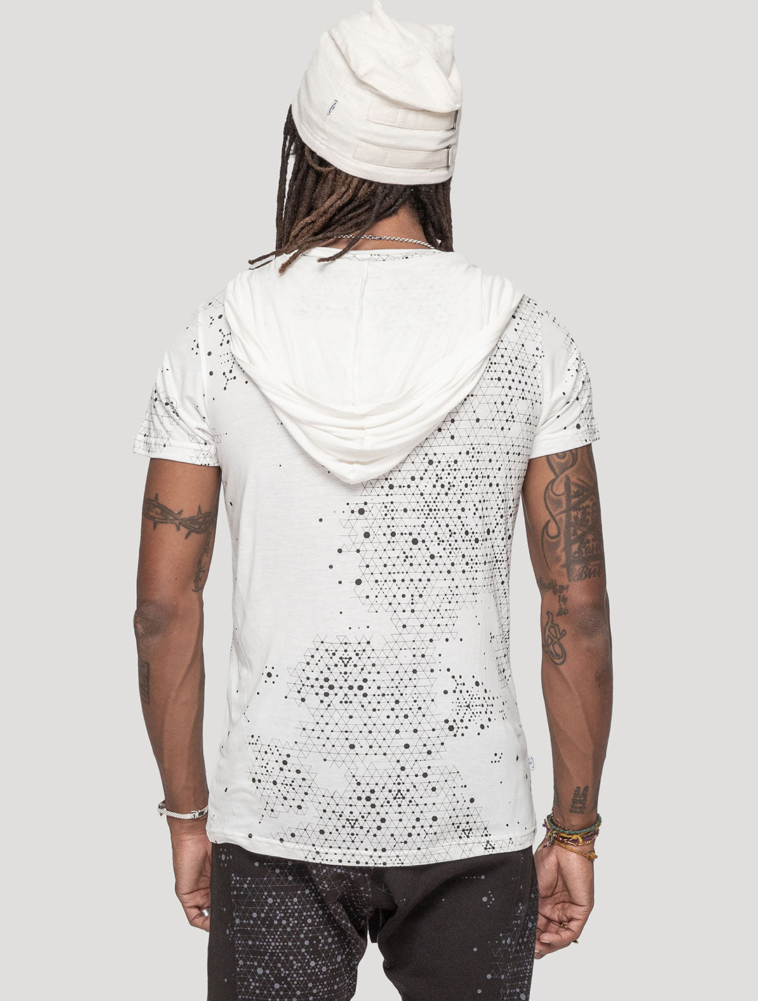 'Holo' 100% Bamboo Hoodie Tee by Psylo Fashion
