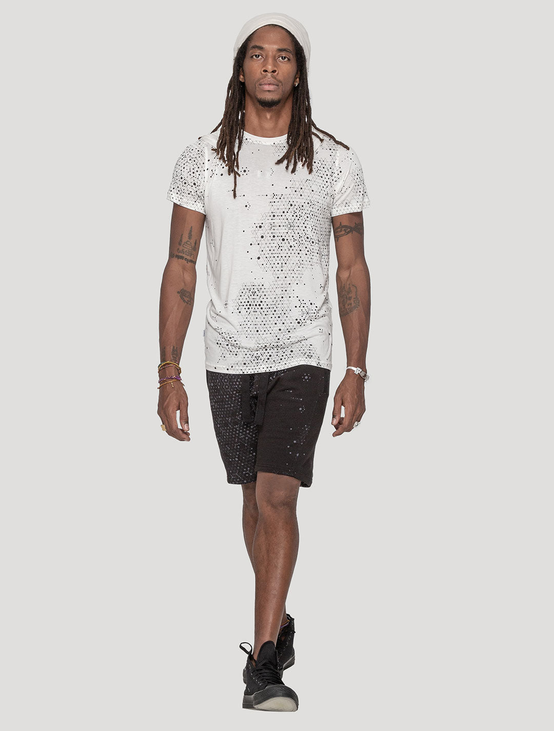 'Holo' 100% Bamboo Hoodie Tee by Psylo Fashion