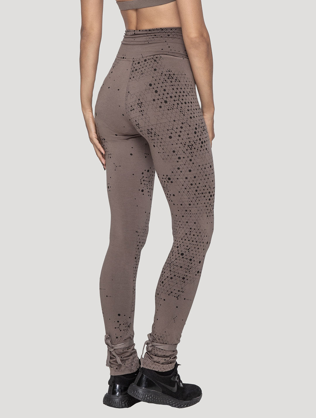 'Holo' Organic Cotton - Bamboo High-Waist Leggings - Psylo Fashion