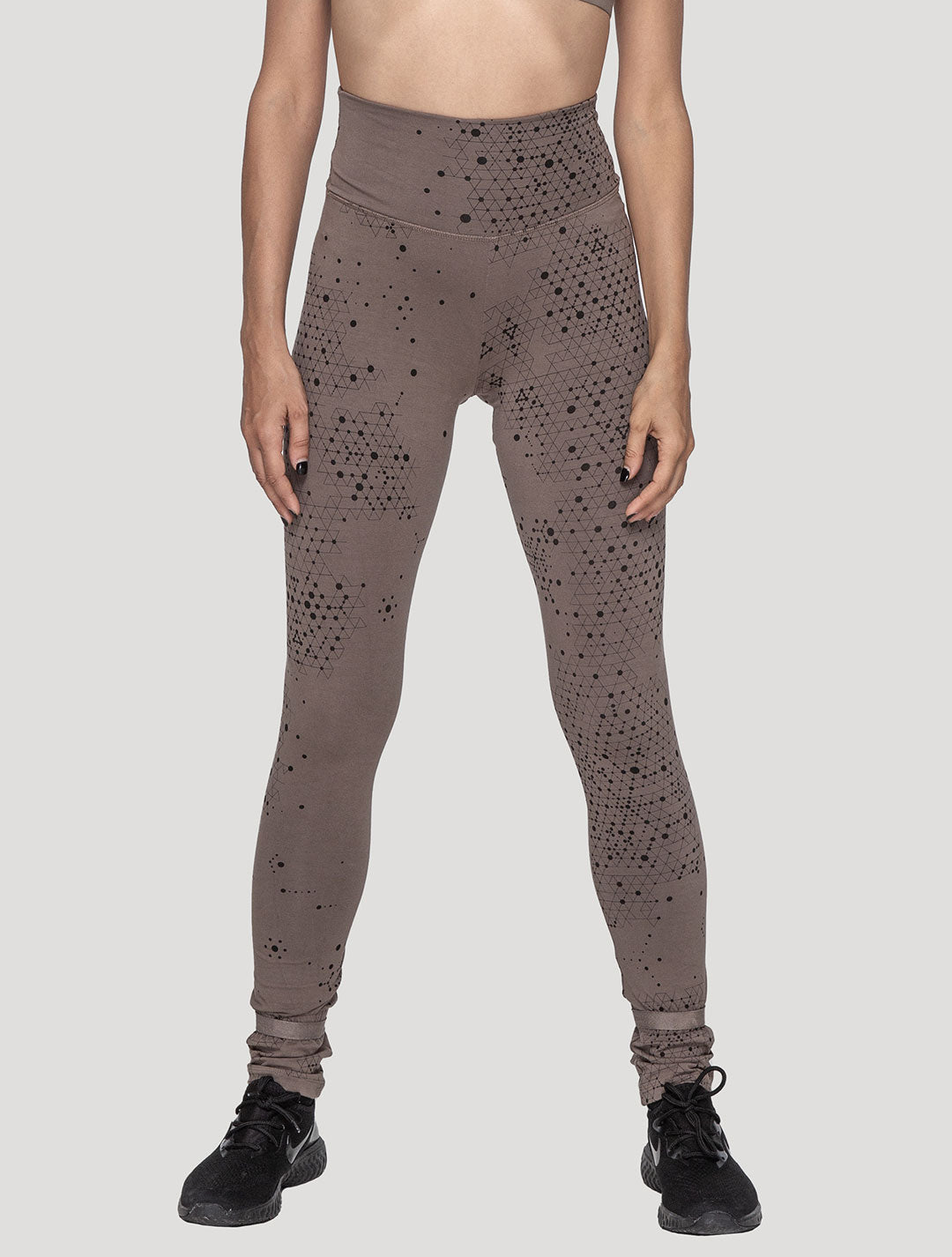 'Holo' Organic Cotton - Bamboo High-Waist Leggings - Psylo Fashion