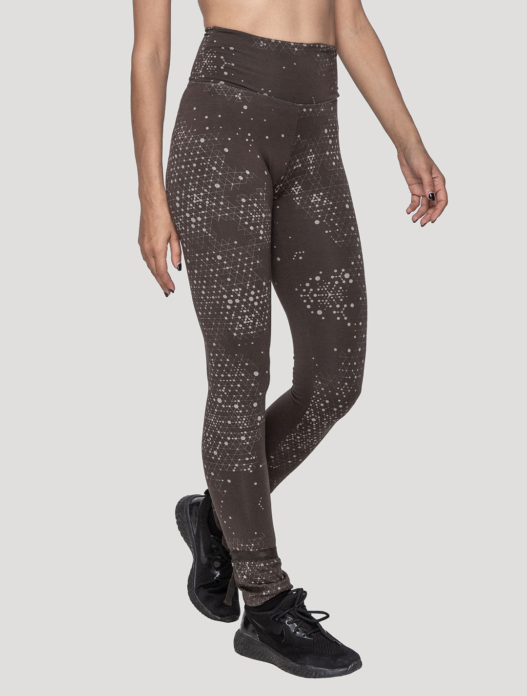 'Holo' Organic Cotton - Bamboo High-Waist Leggings - Psylo Fashion
