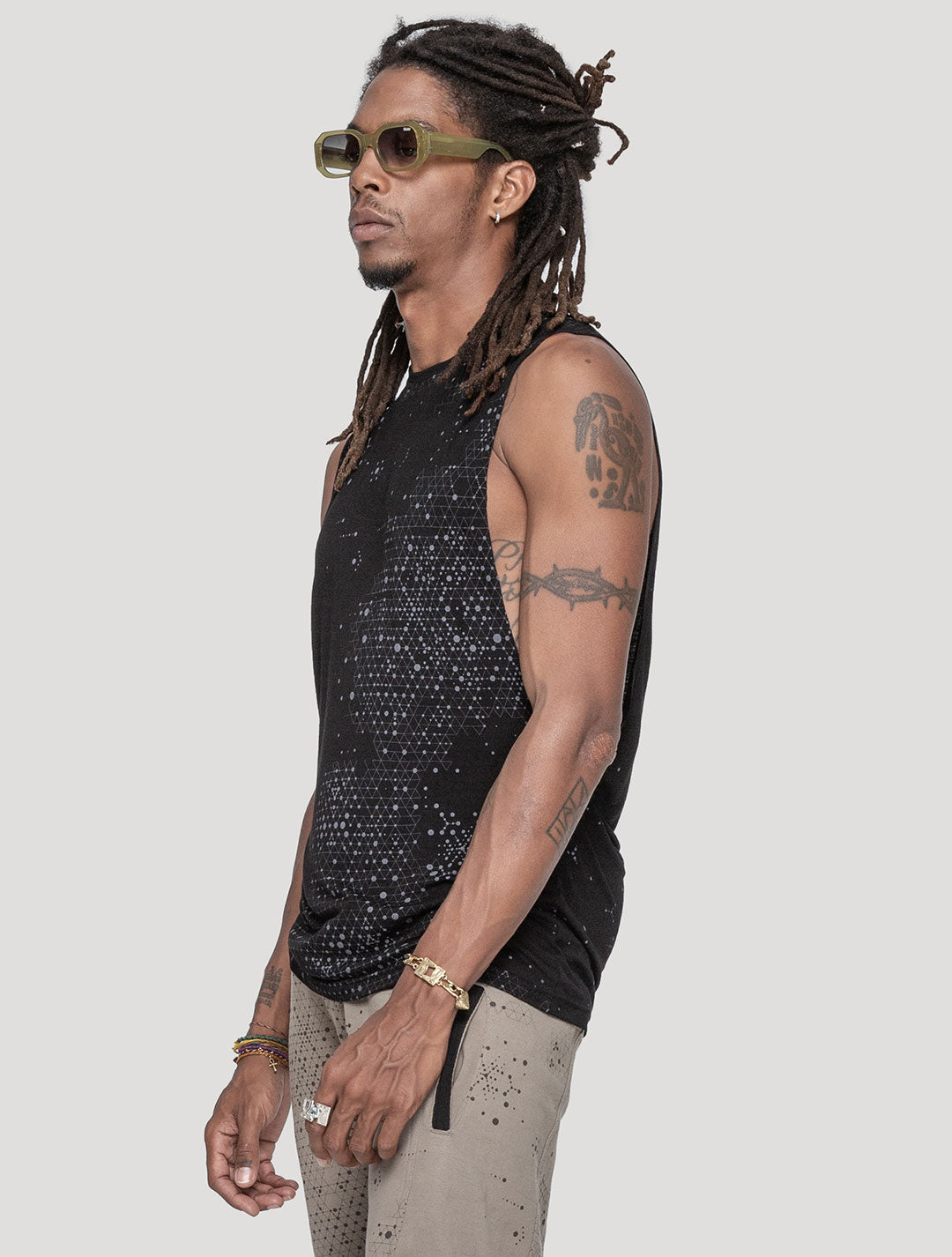 Holo Sleeveless Tee - Psylo Fashion