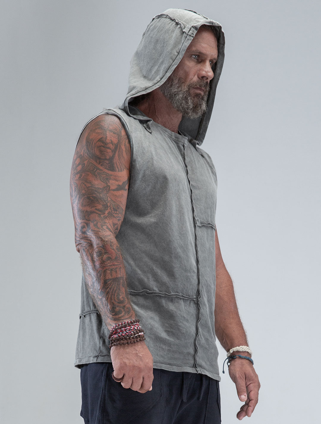 Jaguar Sleeveless Hoodie Tee – Psylo Fashion