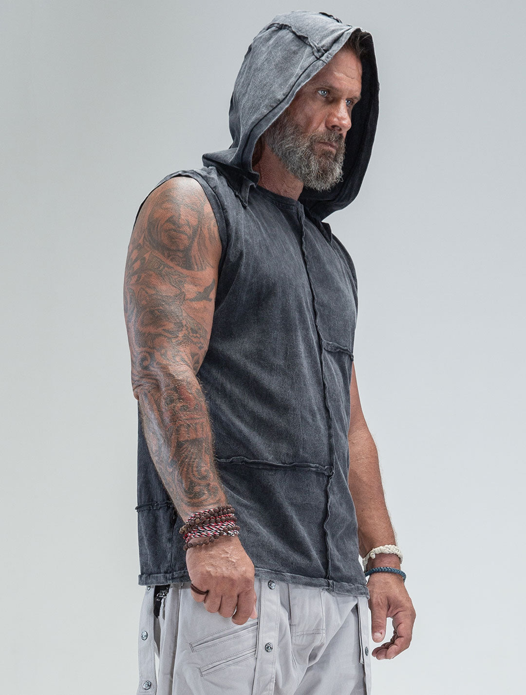 Jaguar Sleeveless Hoodie Tee – Psylo Fashion