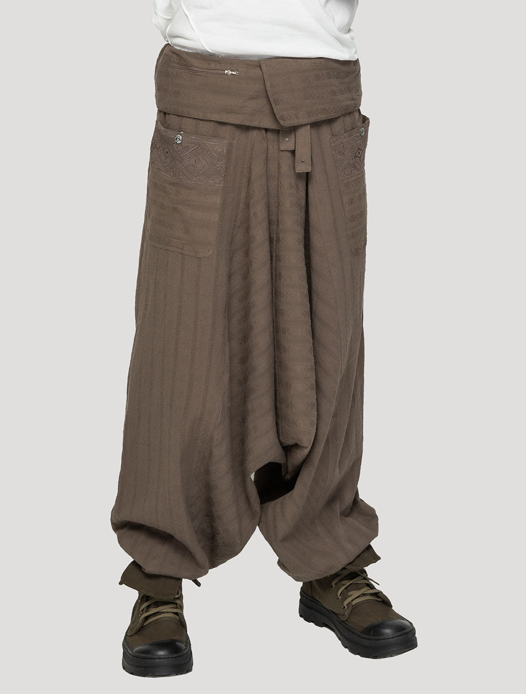 Olive Long Necka Pants - Psylo Fashion