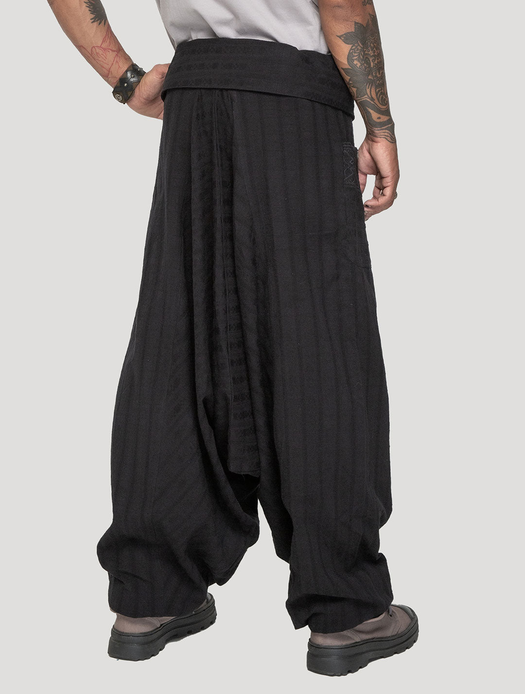 Black Long Necka Pants - Psylo Fashion