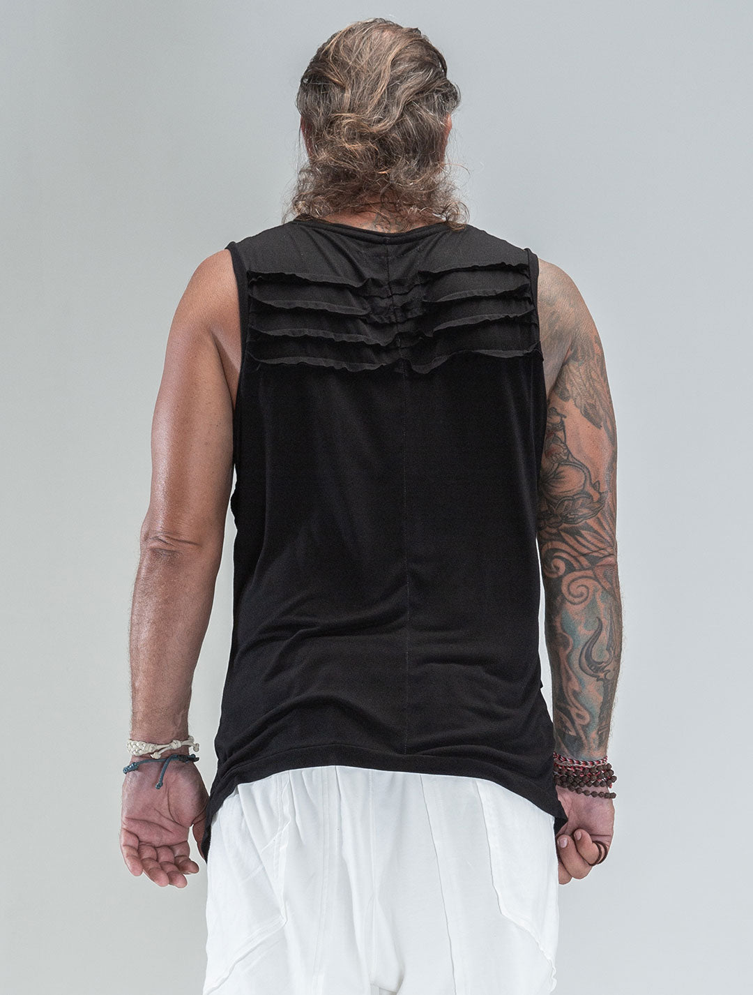 'Lynx' 100% Bamboo Sleeveless Tee - Psylo Fashion
