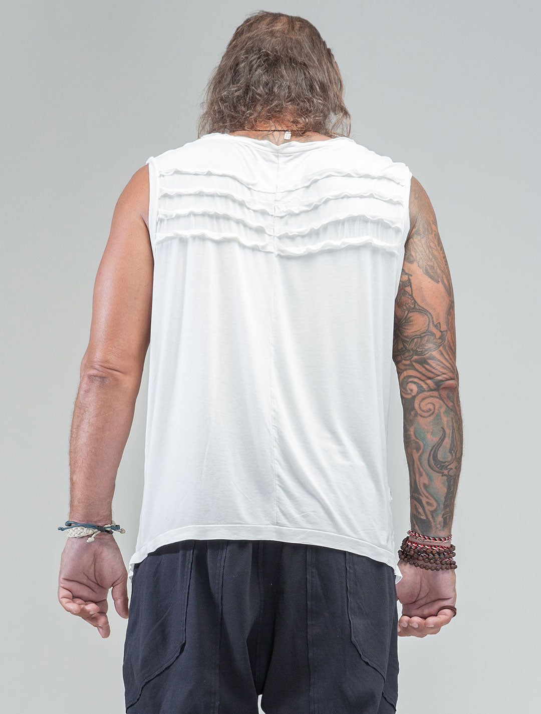 'Lynx' 100% Bamboo Sleeveless Tee - Psylo Fashion