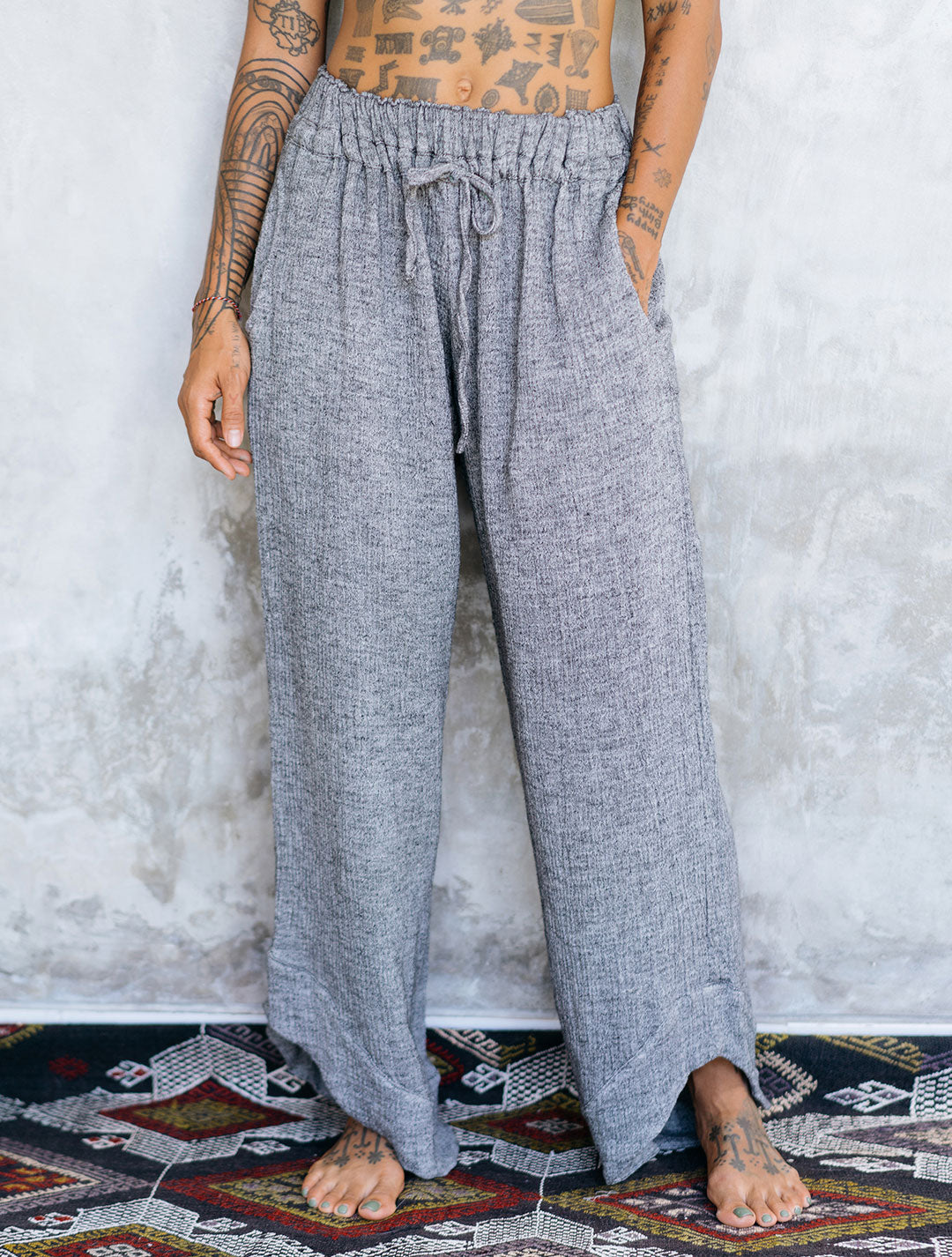 100% Cotton 'Muslin' Harem Pants by Shokraneh