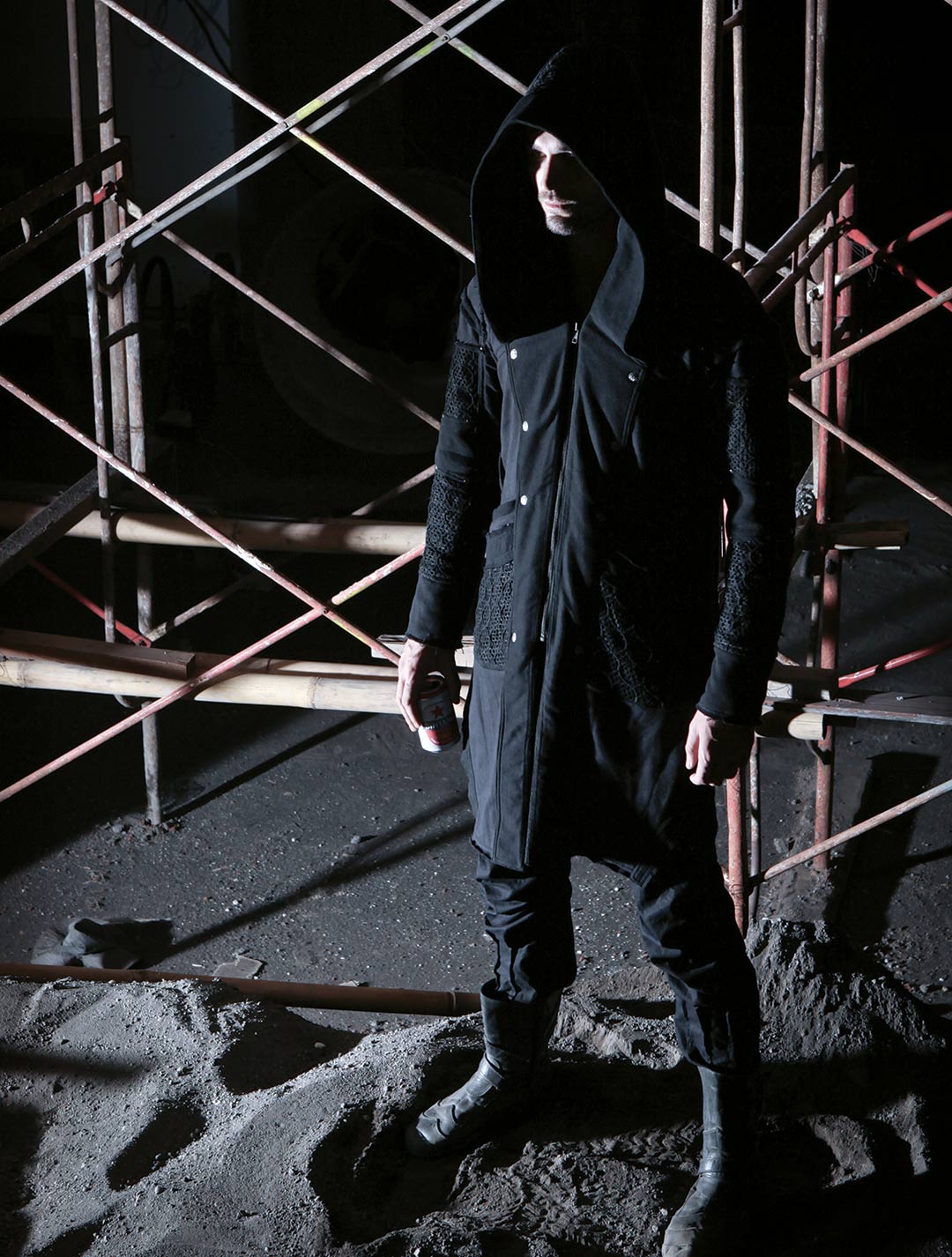 Neo Steamed Hoodie Coat - Psylo Fashion