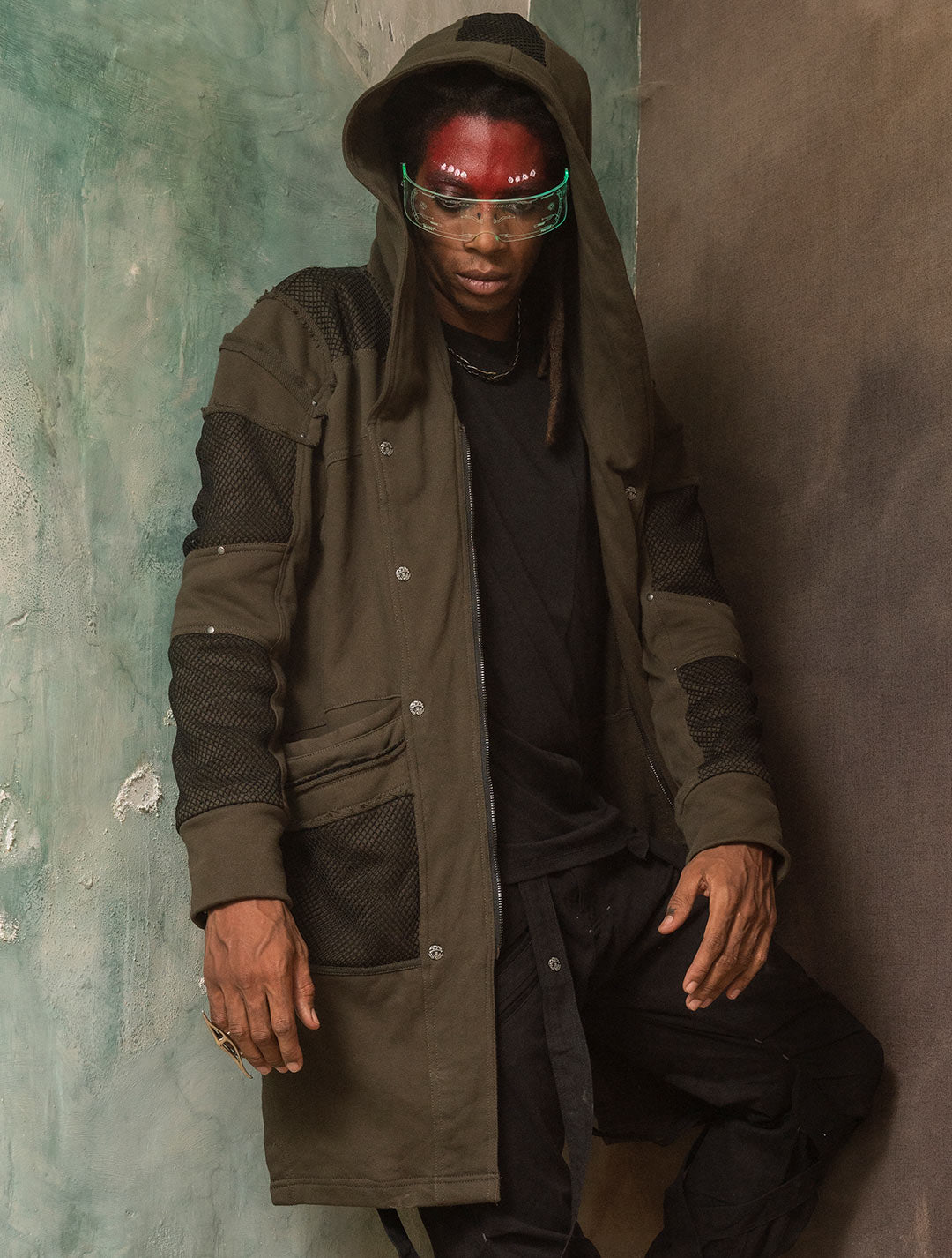 Neo Steamed Hoodie Coat - Psylo Fashion