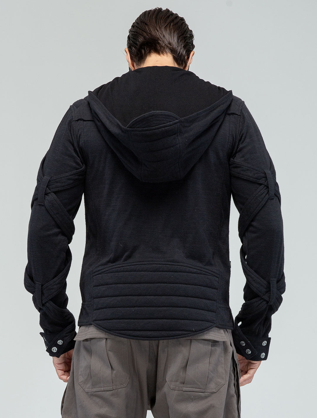 Otto-Man Light Hooded Biker Jacket - Psylo Fashion