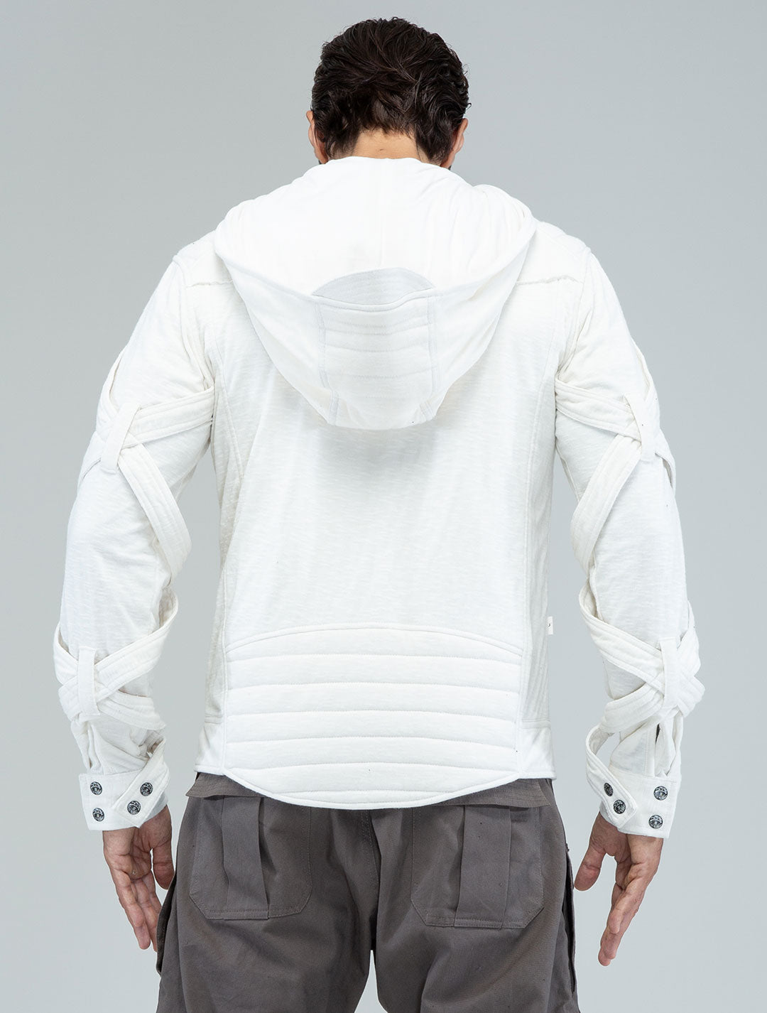 Otto-Man Light Hooded Biker Jacket - Psylo Fashion