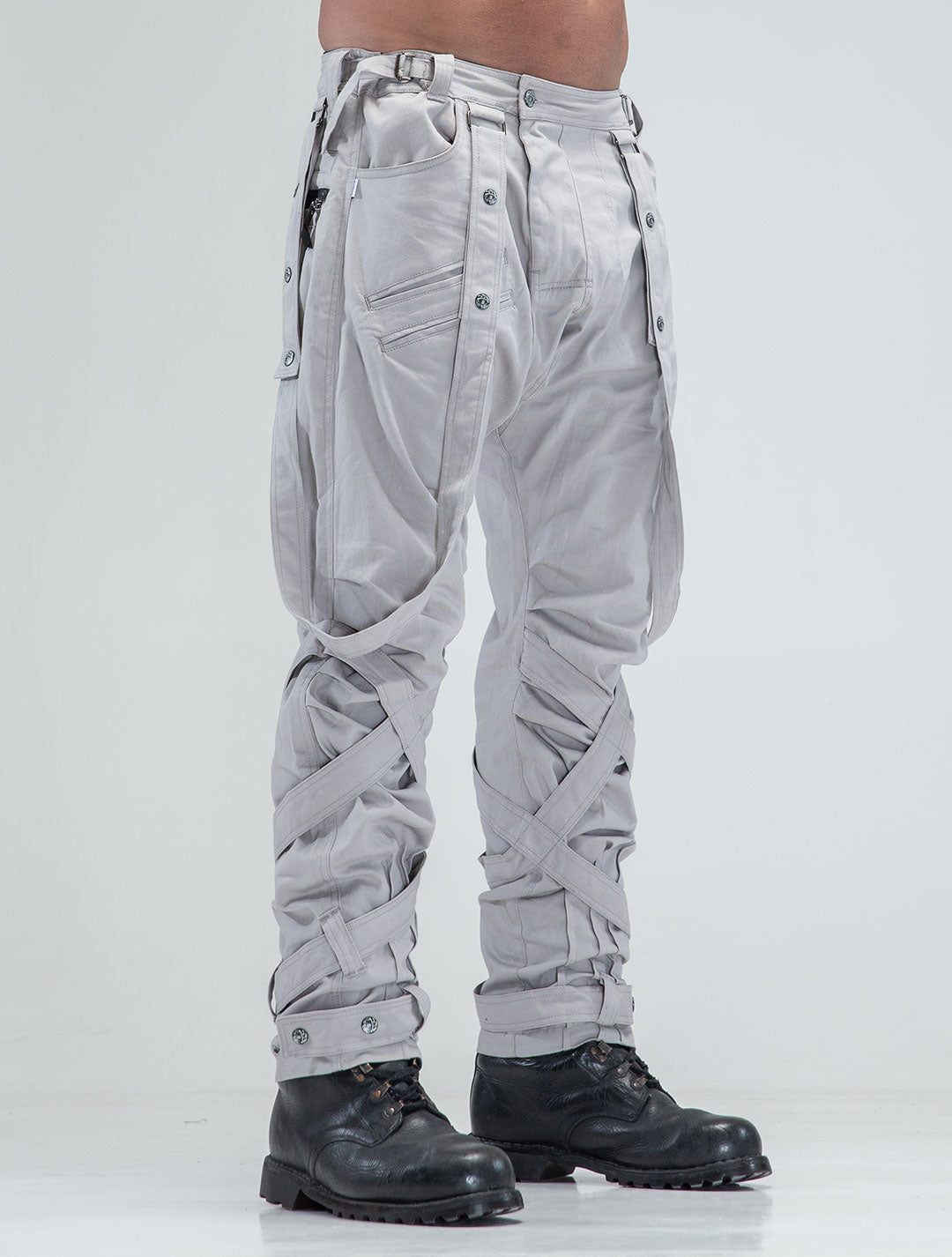 Steel Ottoman Pants - Psylo Fashion