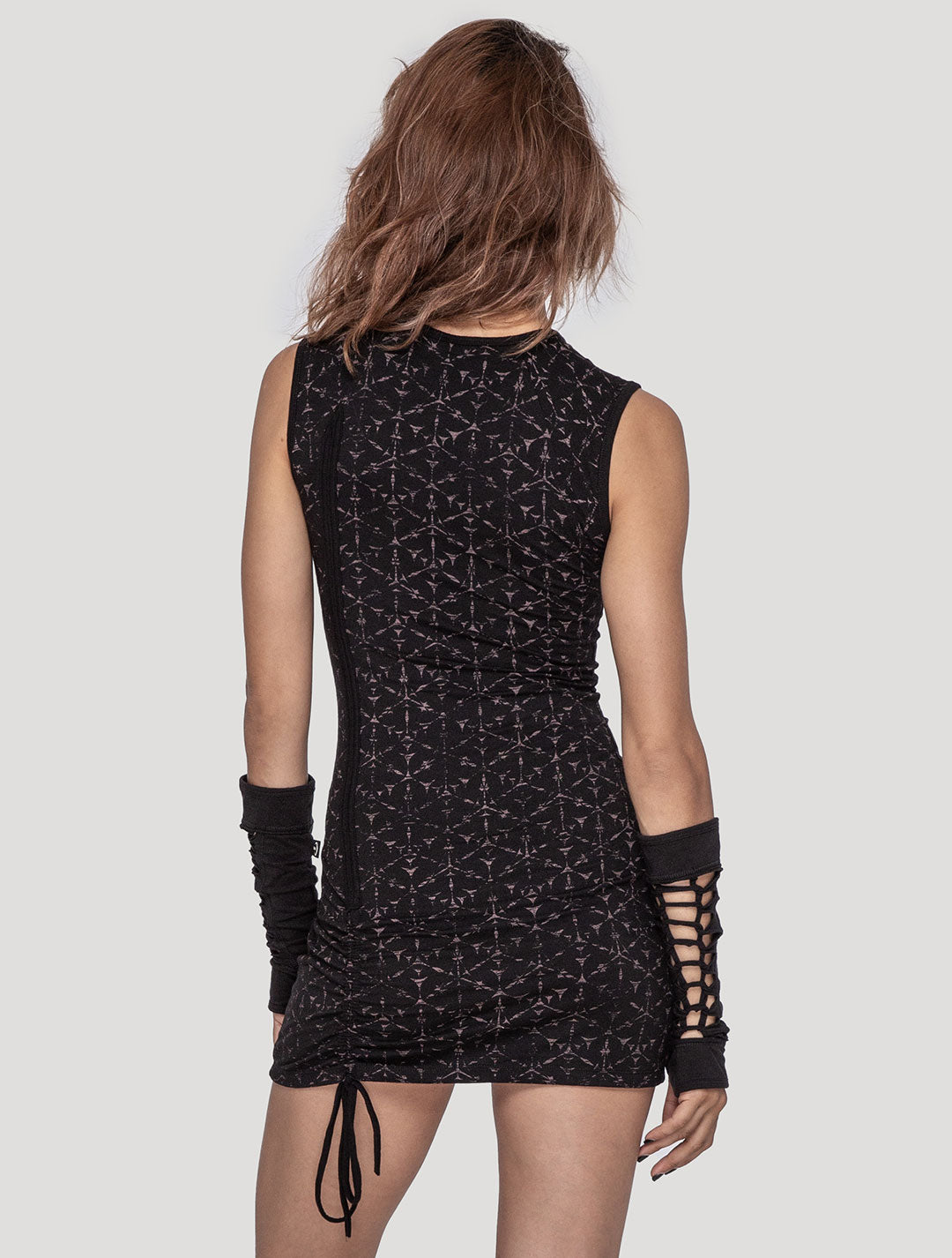 Polygon Sleeveless Mini Dress - Psylo Fashion