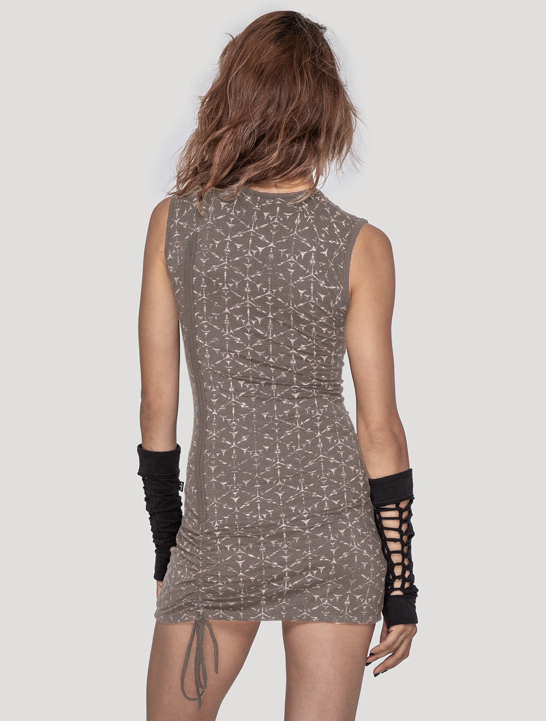 Polygon Sleeveless Mini Dress - Psylo Fashion