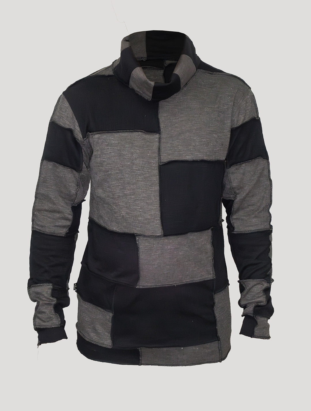 Patchwork Jumper - Psylo Fashion